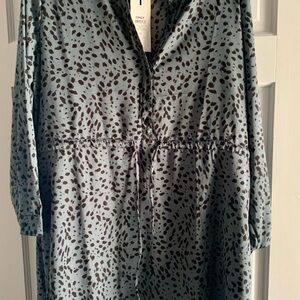 ONLY Blue Indigo and Black Tunic